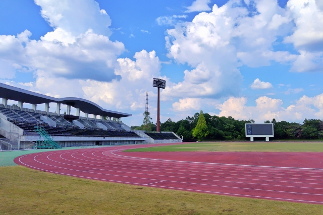 陸上競技場